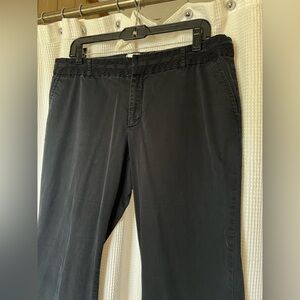 Old Navy Women’s Black Straight-Leg Jeans with Lace-Trim Waistband